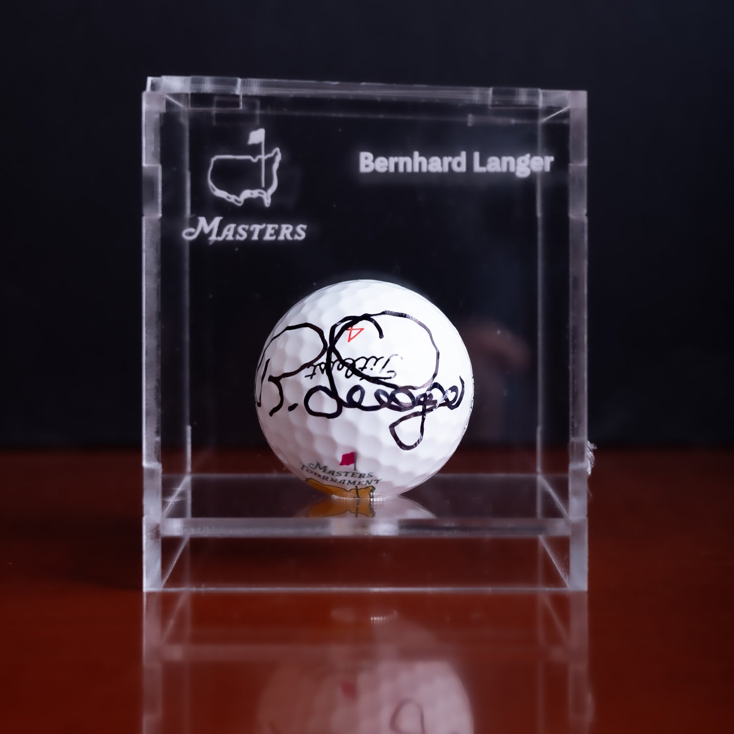 Pelota Firmada - Bernhard Langer